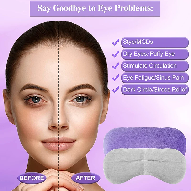 Custom Cooling Eye Mask Solid Gel Heat Eye Mask For Puffiness Reusable