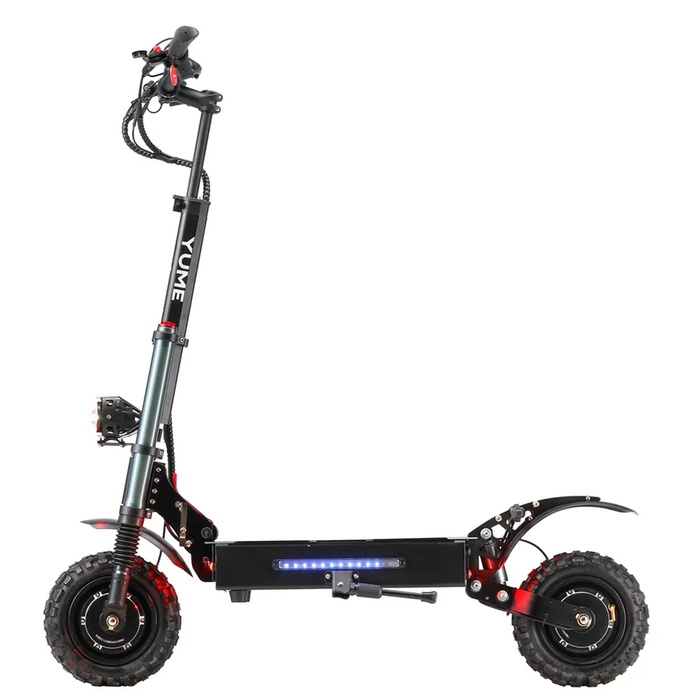 Электрические скутеры YUME Y11 CE 60 в 6000 Вт мотоциклетные толстые шины Citycoco с широкими колесами электроскутеры для взрослых
