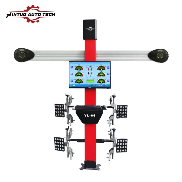 Jintuo Europe 3D Wheel Alignment Car Inspection Equipment 3d Used Wheel Alignment Machine for Sale