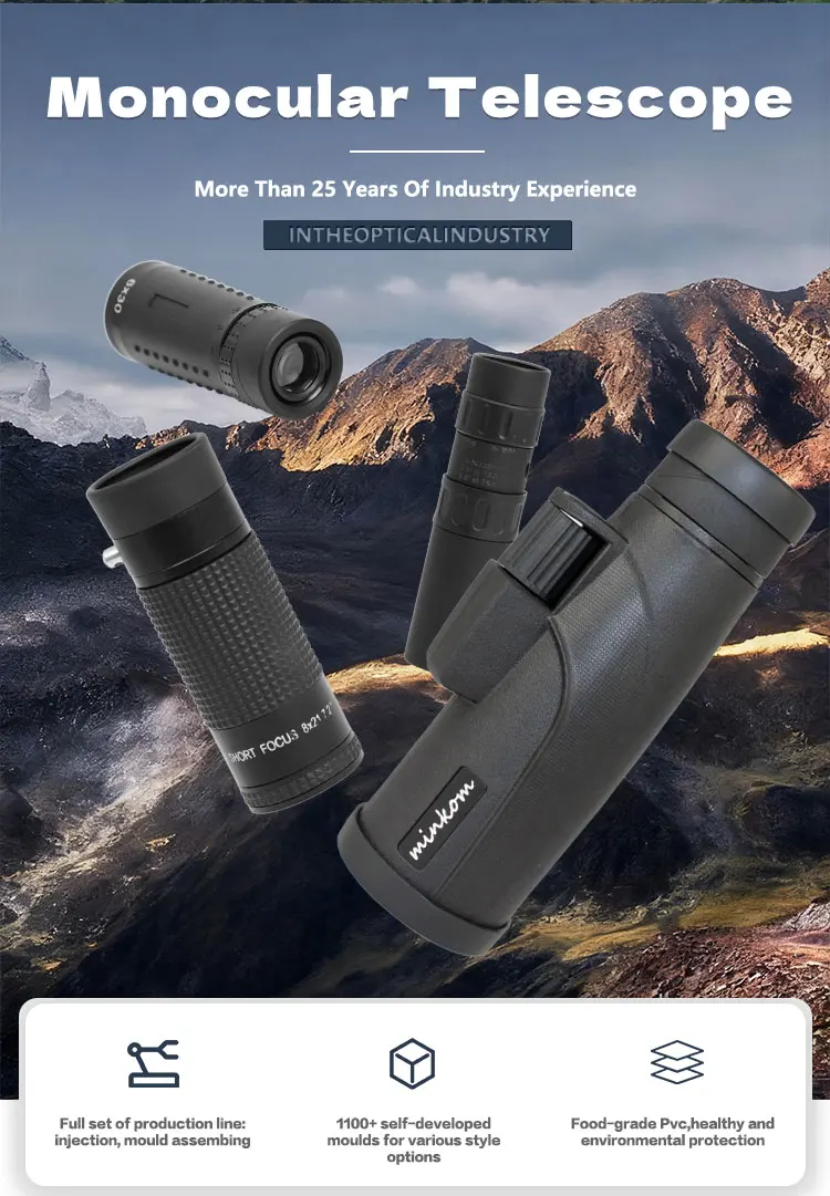 8x Magnification Mini Eyepiece for Outdoor Use with Monocular Telescope