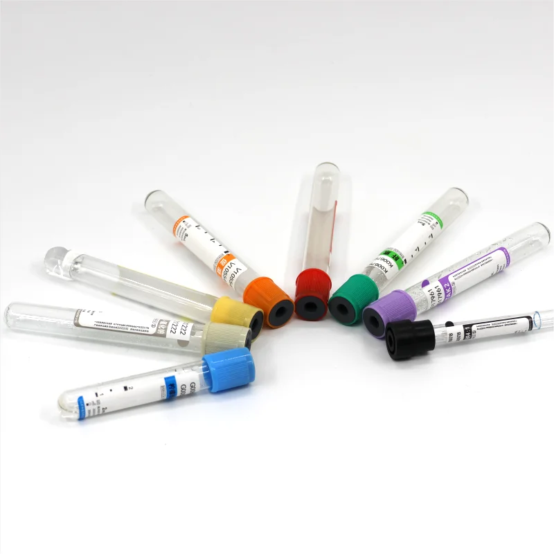 Medical disposable blood collection tube hospital sterile vacutainer blood collection tube