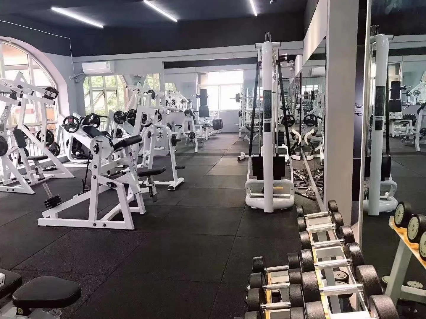 Isolateral Horizontal Bench Press Gym Equipment Body Building Free Weight Steel Bodybuilding