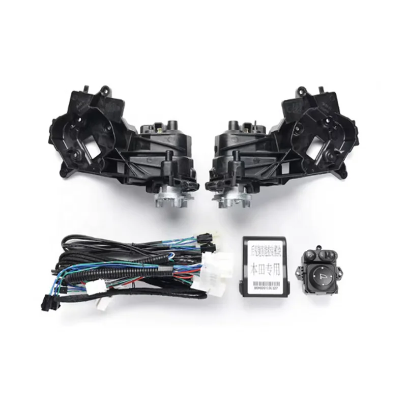 Car Side mirror folding motor review mirror assembly set with folding