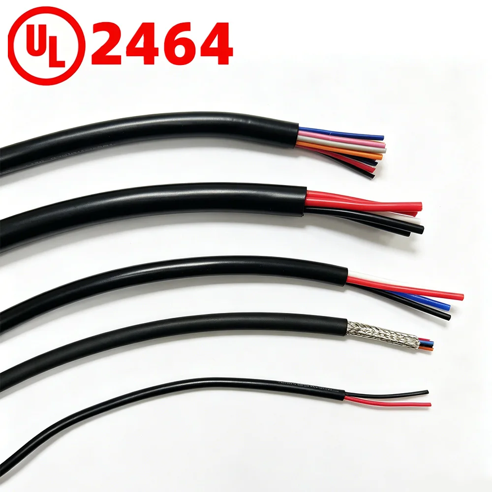  UL2464 RVV Multi Standard Core Cable PVC Electrical Wire Tinned Copper Control Cable