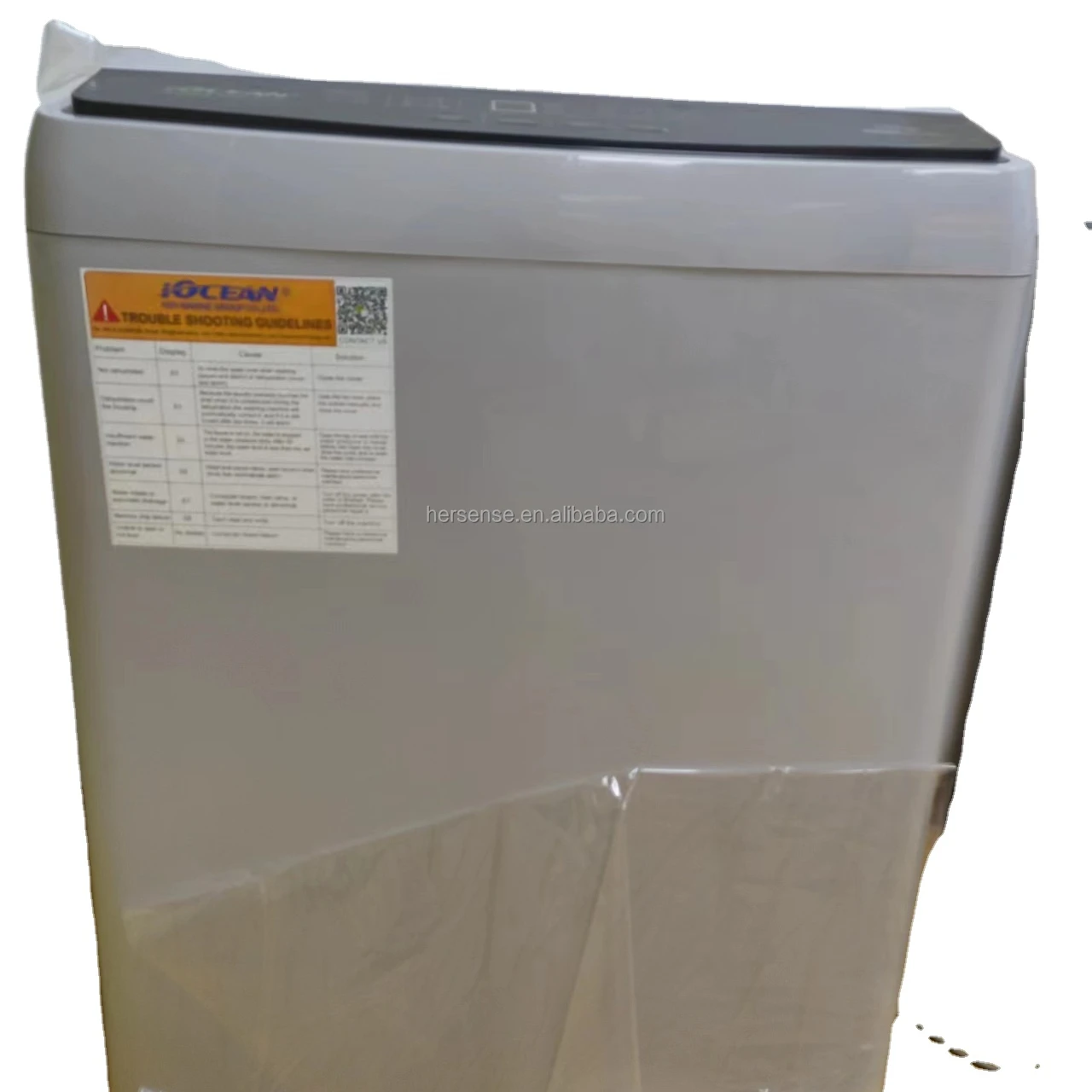 海洋Lg洗衣机顶部装载洗衣机智能，带干衣机前装载部件，用于锋利的前装载洗衣机