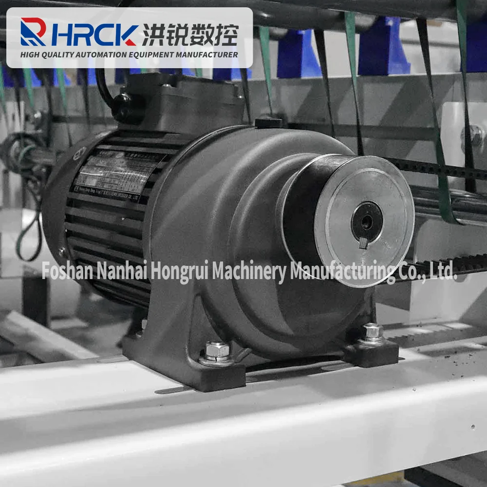 China Manufactured Expandable Flexible Motorized Rubber-Coated Roller Conveyor