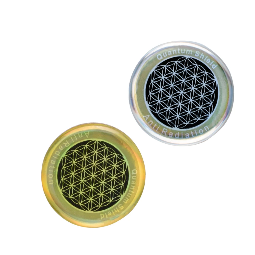 Round 5g Anti Radiation Quantum Shield for Cell Phone EMF Protection Reduce Radiation Anti Radiation Sticker