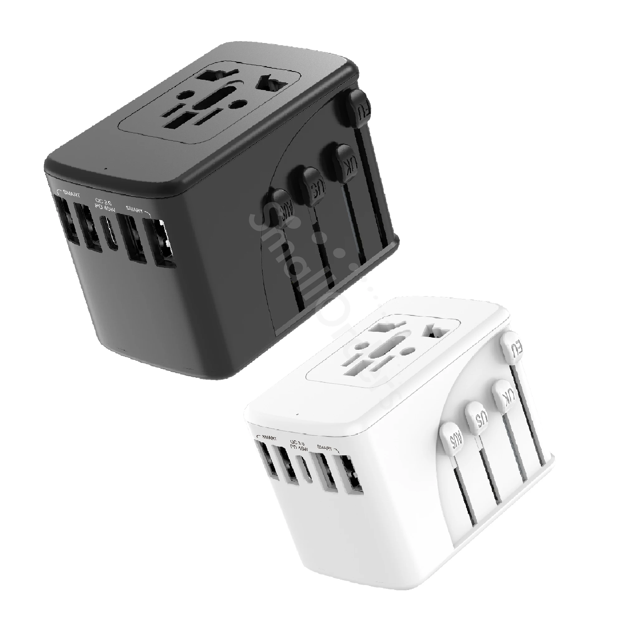 Universal travel pop socket travel adapter