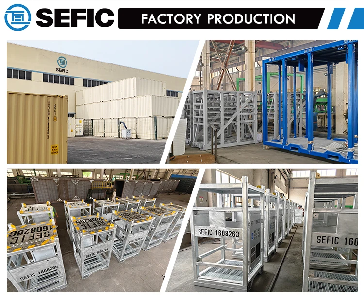 Sefic Offshore Platform Oxygen Gas Cylinder Rack Dnv Cylinder Rack 4*4 ...