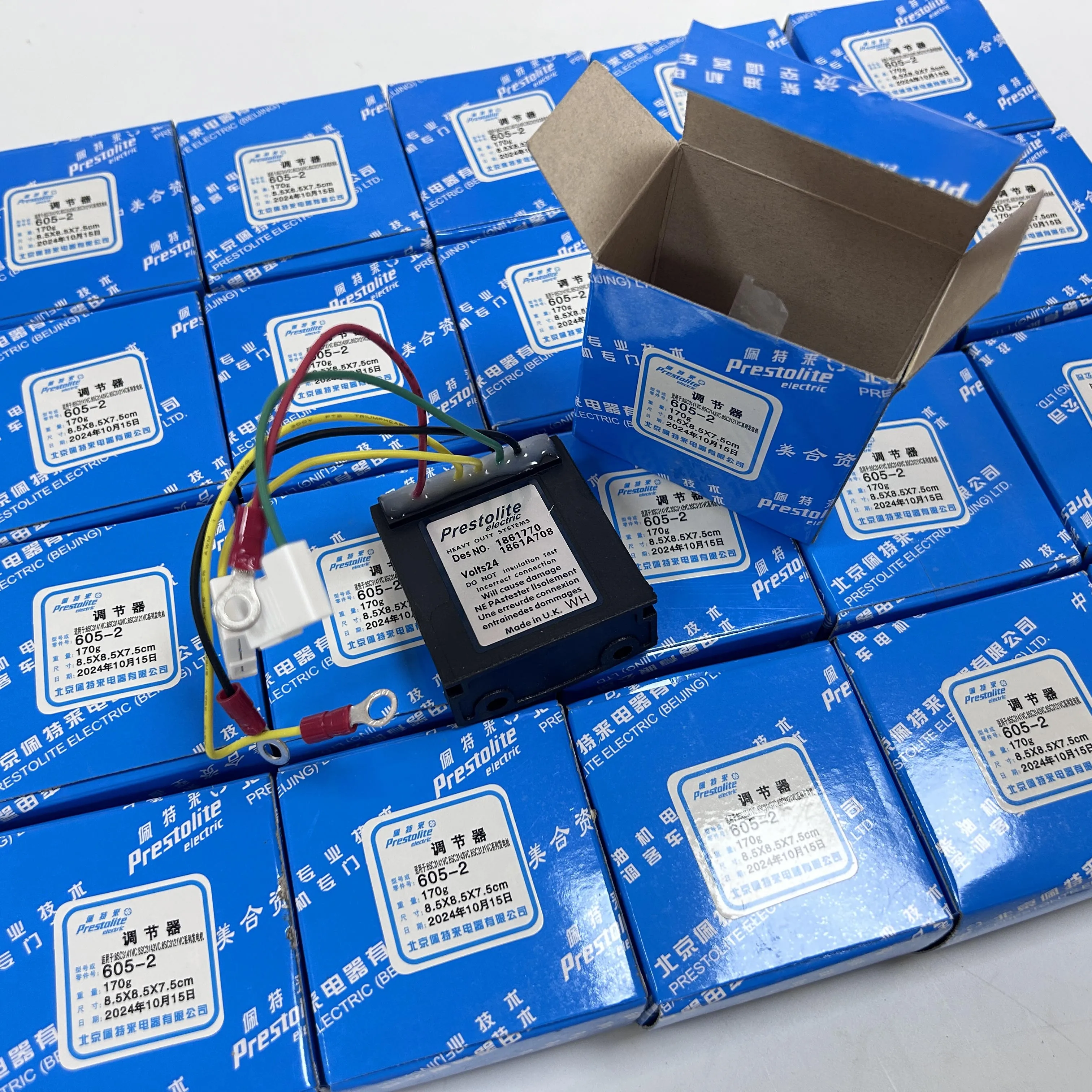 1861A708 Starter Electrical Systems Switch Regulator 6 Wires Type 605-2 24V DC for Prestolite Alternator 8SC Type