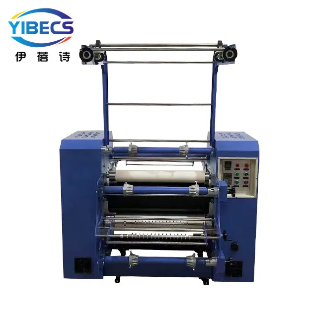 Small Roll Mini Rotary Calandra Sublimation for Ribbon Lanyard