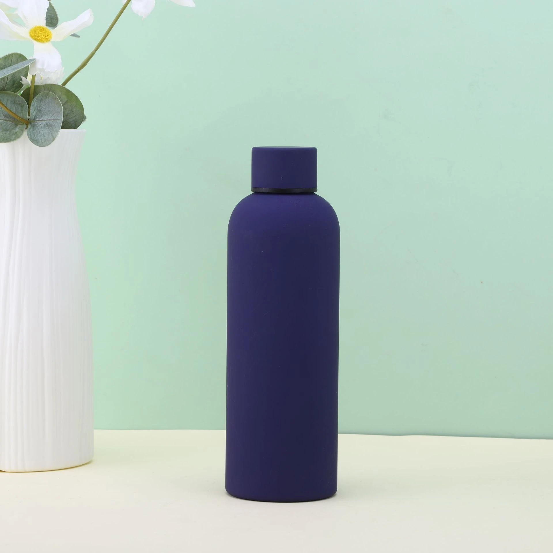 Small Mouth Hot Sale Double Wall Vacuum Insulated Water Bottle 500ml Stainless Steel Water Bottle