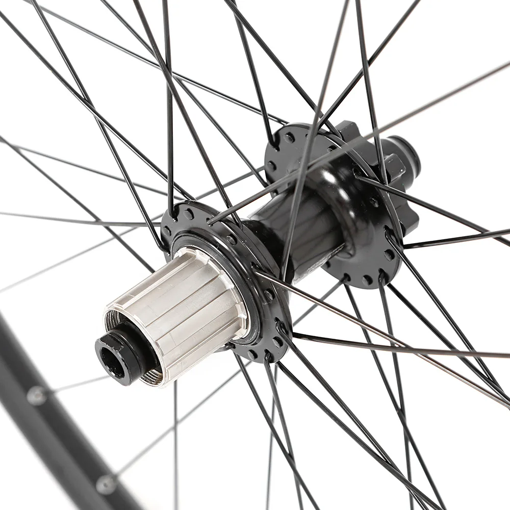 RETROSPECバイクホイールセットクリンチャーアルミニウム合金スルー