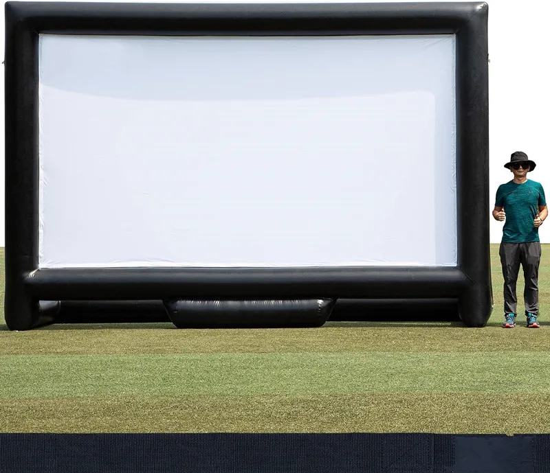 Large Portable Inflatable Projector Screen with Quick Setup for Outdoor ...