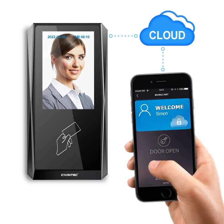 QR Code Camera Door Bell Civintec CT9 PRO