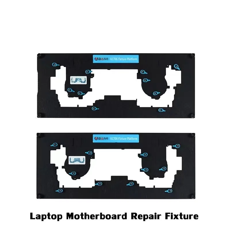 BaiYi Mac Board Fixture for MacBook Pro Motherboard PCB Clamp Holder Logic Board IC Chip Soldering Maintenance Platform
