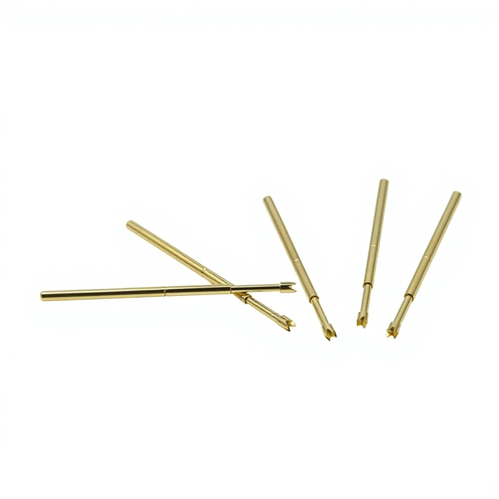 High Quality Gold Plated Spring Test Probe Pin for PCB Board ICT Fixture