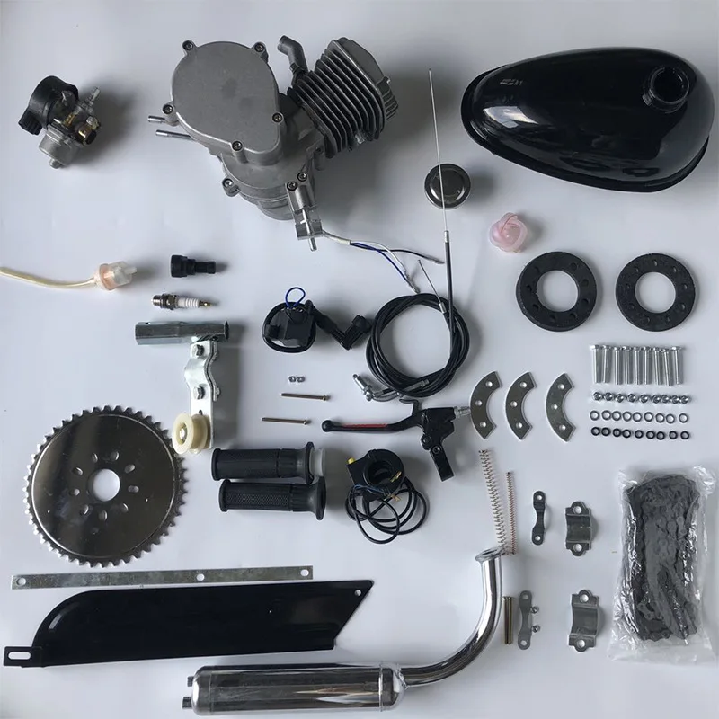 Small Engine Motorcycle Motor 2-Stroke Engine 80CC/100CC Mini Engine Kit