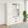Armario Carrera Marble Gold Accent