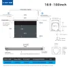 100 inch/16:9 Black Diamond