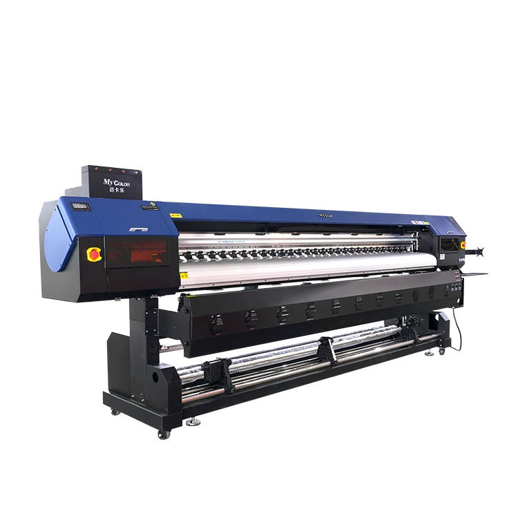 3.2m Large Format Eco Solvent Printer Banner Vinyl Sticker Digital Ecosolvent Printer Plotter with I3200/F1080A1
