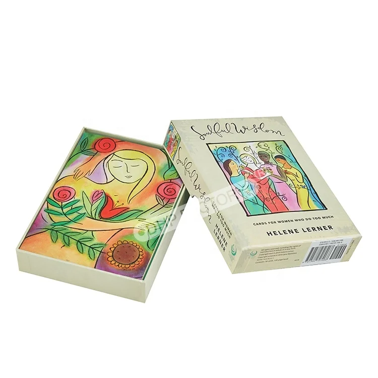 Простой пользовательский CMYK Печатный пригодный для переработки жесткий картон детей образовательные флеш-игры карты игрушки упаковочная коробка карточных