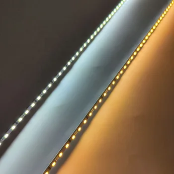 12V Rigid Led bar Light With Cable 4mm Width Aluminum Substrate LED Strip Bar 60 72 90 120LED Different Length Can Be Customized