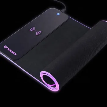Mousepads Led Wireless Charger Leather Extended Xxl Gamer Custom Logo Printed Customised Gaming Large Rgb Mouse Pad