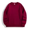 Sudadera Borgoña con cuello redondo