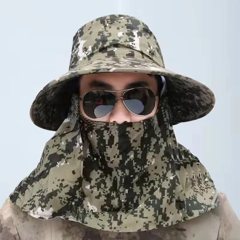 Мужская камуфляжная шляпа