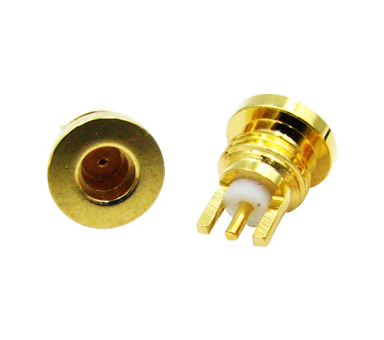MMCX Round Edge Female Socket Mount PCB Board Straight Round RF Connectors