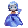 Purple Princess with fabric dress