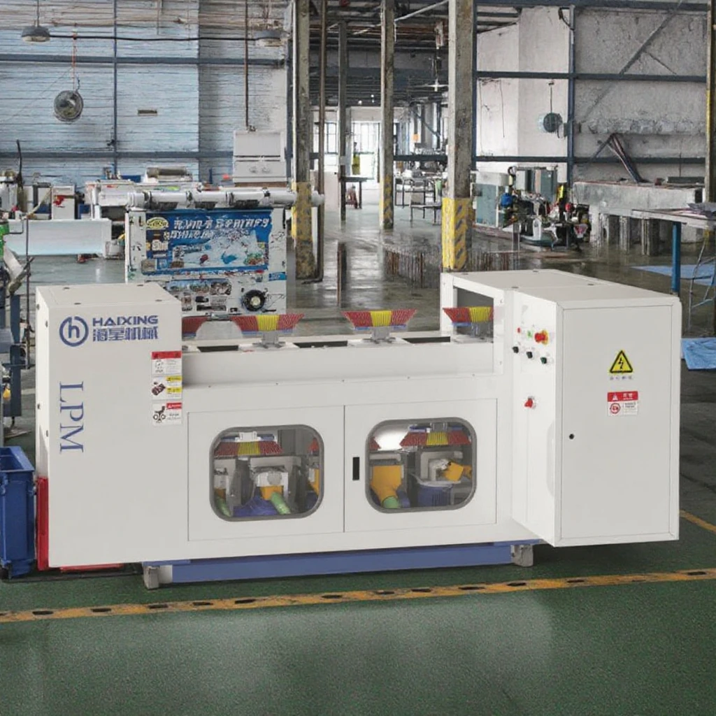 Automatic Chain Type Brush Trimming and Flagging Machine (LPM) for Tufting Brush Making Machines