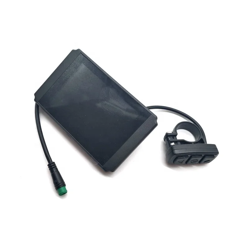 48V LCD 8HU Waterproof Connector Display for Electric Bikes Parts KT Controller
