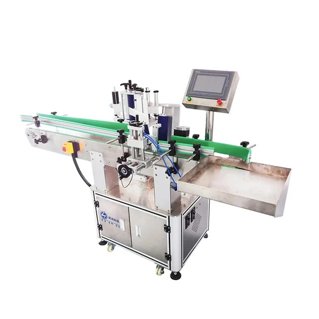 Automatic Positioning Front and Back Round Bottle Self-adhesive Labeling Machine Winery Special Automatic Labeling Machine