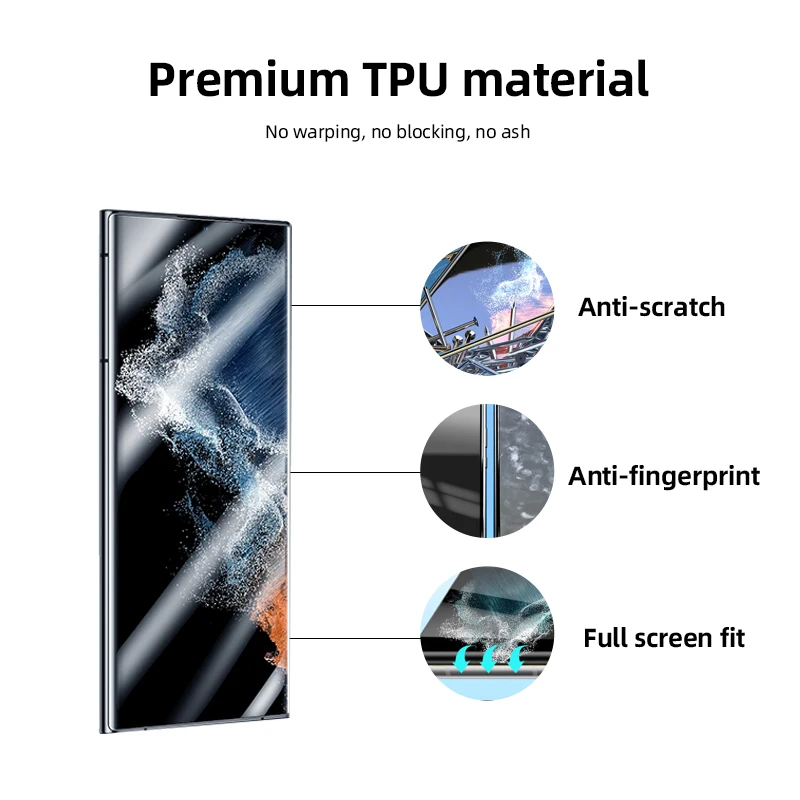 Hydrogel Screen Protector for Samsung Galaxy S23 S24 Ultra Privacy Screen Protector for Samsung Galaxy S22 S23 S24 S25 Ultra