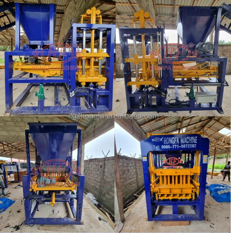 Automatic Industrial Machinery Cement Interlocking Paver Brick Block ...