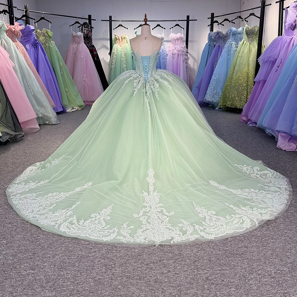 slim fit dress slacks Sage Long Sleeve Ball Gown Dress With Purple Flowers – Lisposa