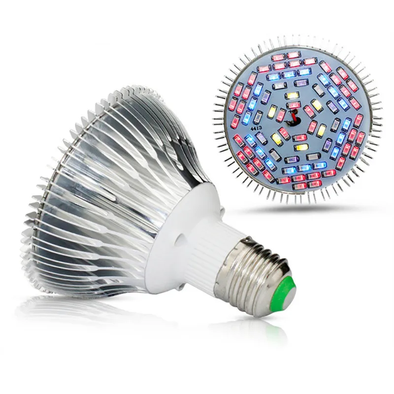 Indoor Garden Growth Lighting System - LED Grow Bulbs