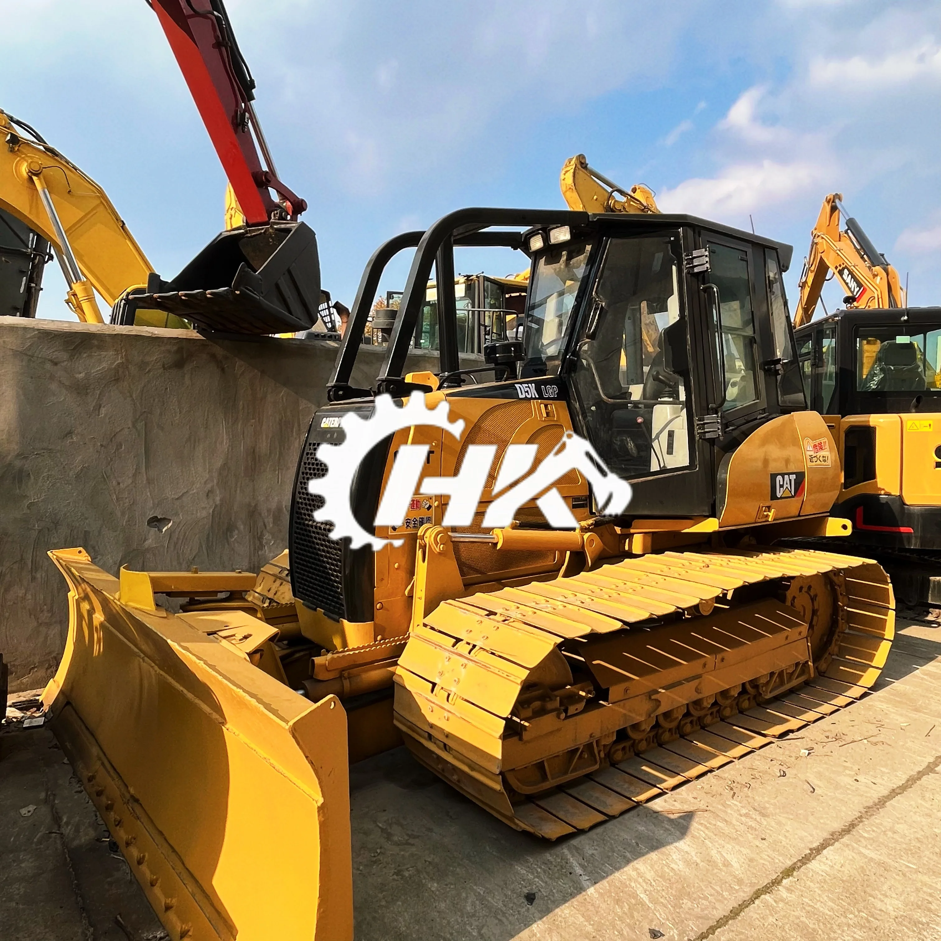HANG KUI высококачественный оригинальный японский бульдозер Cat D5K, бывший в употреблении, строительная техника CAT, б/у бульдозер Cat, бульдозер б/у, D5K