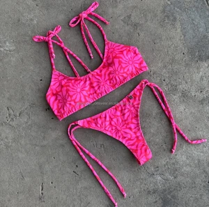 Custom Sexy Women's Swimsuit Adjustable Mini Bathing Suit Custom Printed Bikini Swimwear