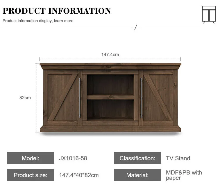 Living Room Furniture Modern Unit tv Table MDF Wood LCD Media Console TV Console Cabinet Led TV Stand