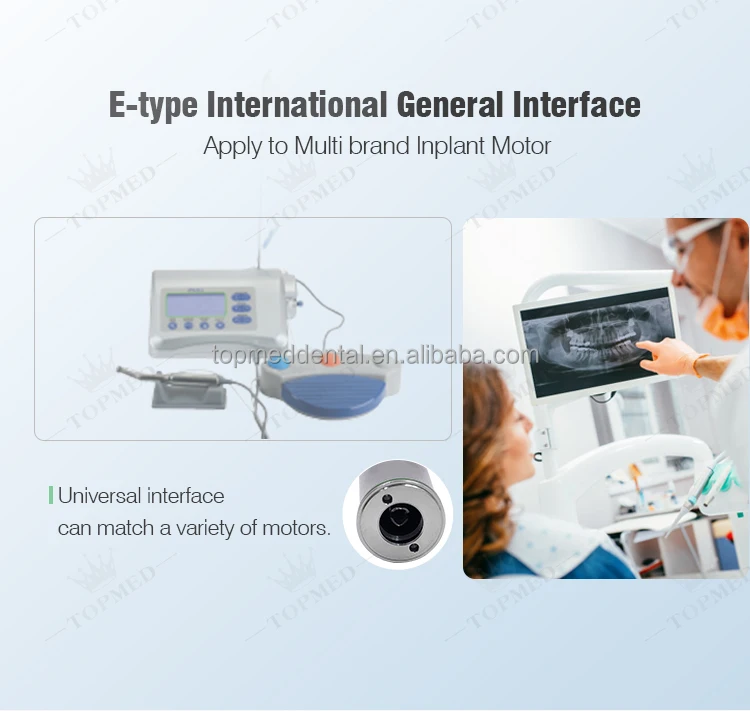 Vibration Setting Dental Handpieces Straight With 3 Saw Blades Anti