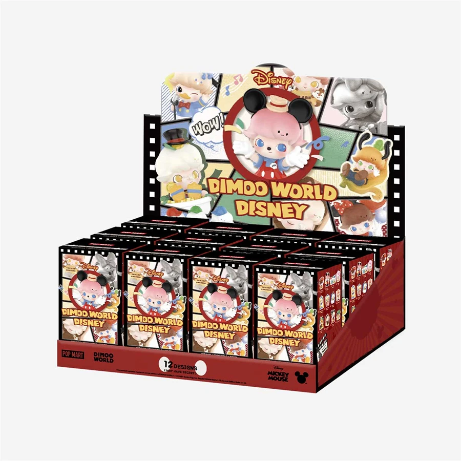 New Arrival Original Popmart Dimoo World Dis Neyy Series PVC