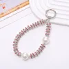 Pink Zircon Ring + 2 Pearls