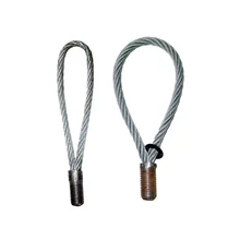 Steel Wire Rope M/Rd Threaded Lifting Loops made in China