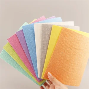 Magic rainbow Sponge Made in China Natural Fiber Sponges Kitchen Dish Sponge for Washing Dishes Cle