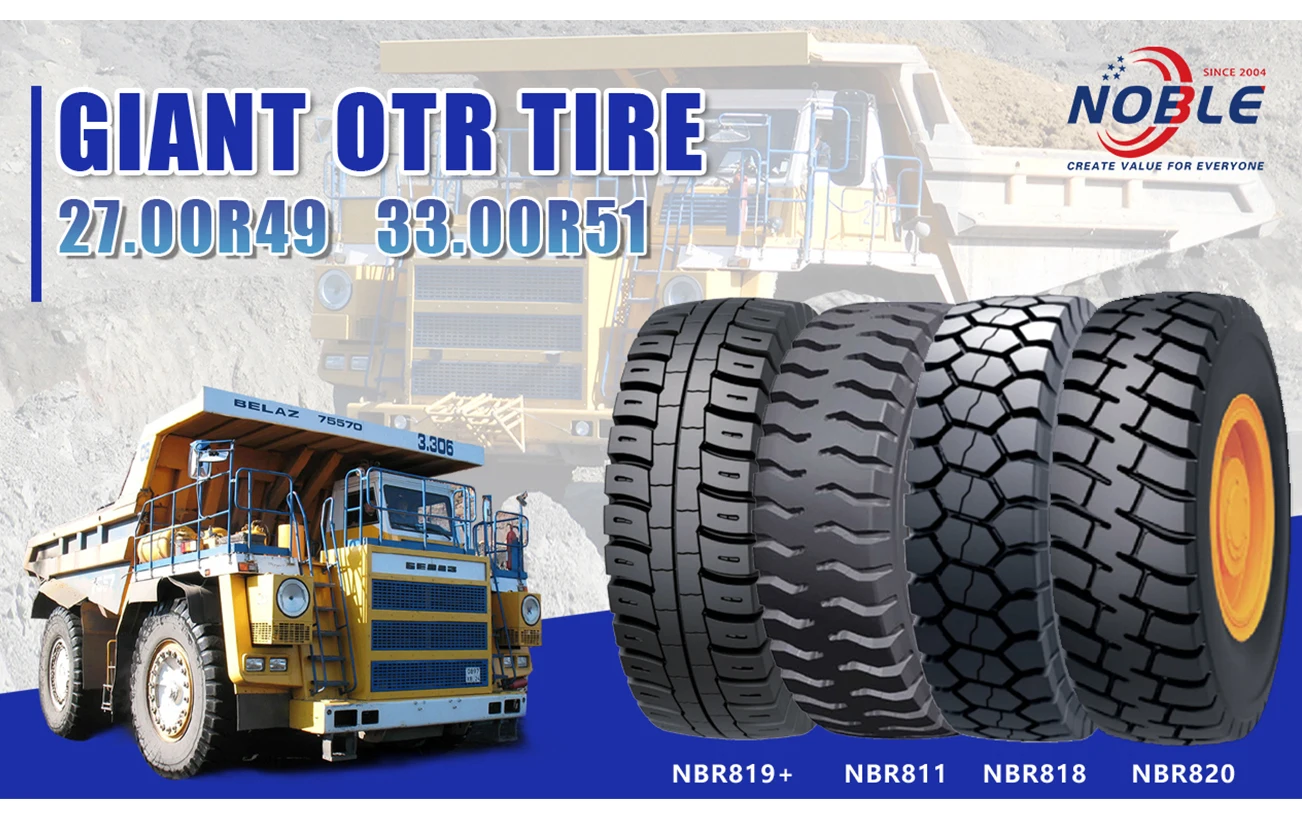 Otr Tire 27.00r49 33.00r51 36.00r51 Nbr811 Large Dump Truck And Port ...