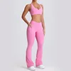 conjunto de pantalones rosa