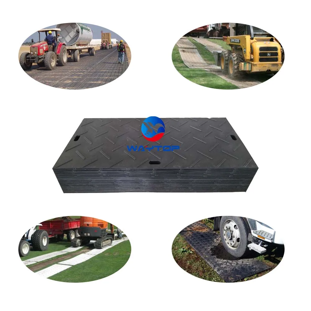 HDPE UHMWPE Plastic Ground protection Mat for Heavy Equipment